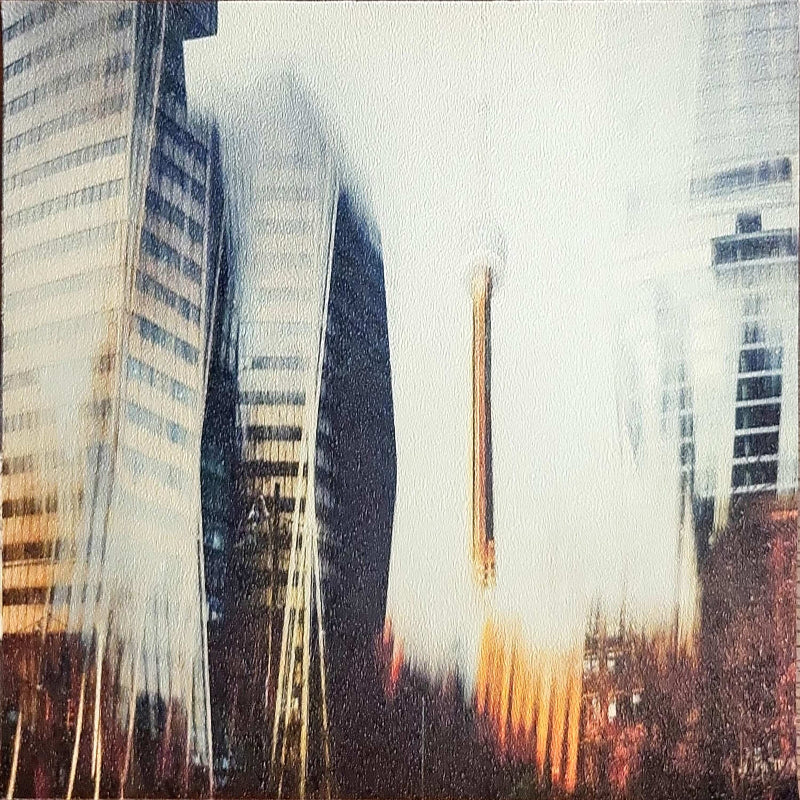 3D Wallpaper City of Toronto Abstract SKU# WAL0693